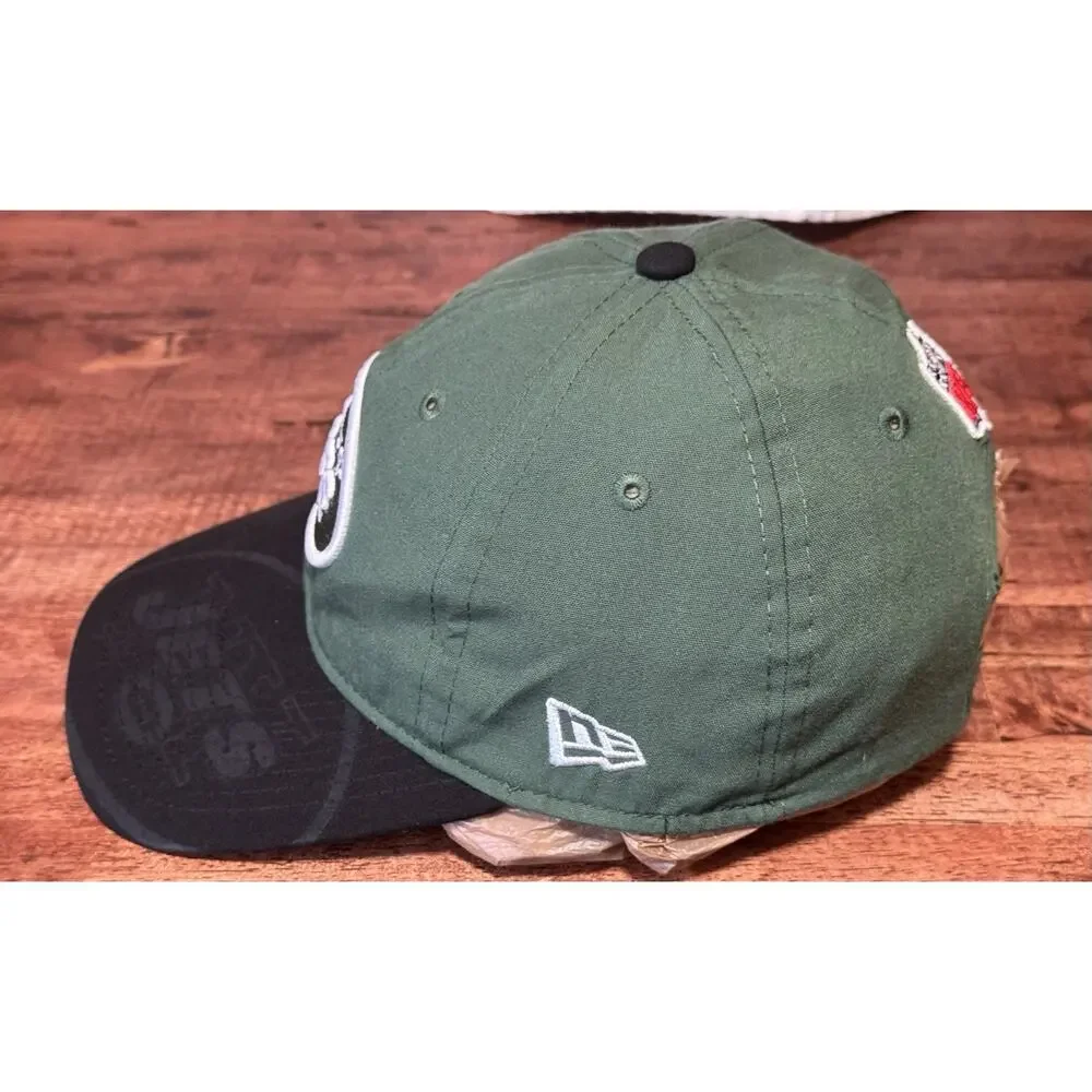 New Era 59Fifty NFL Hat / Cap New York Jets Green White